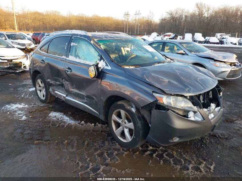 2012 Lexus Rx 350 VIN: 2T2BK1BA4CC127810 Lot: 43950039