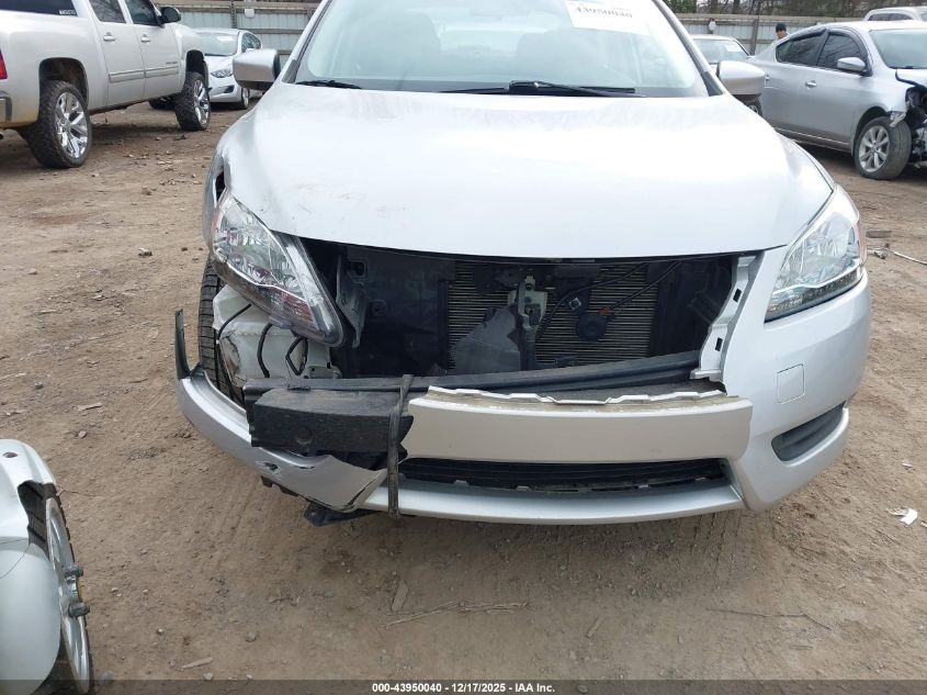 2015 Nissan Sentra S VIN: 3N1AB7AP3FY325049 Lot: 43950040