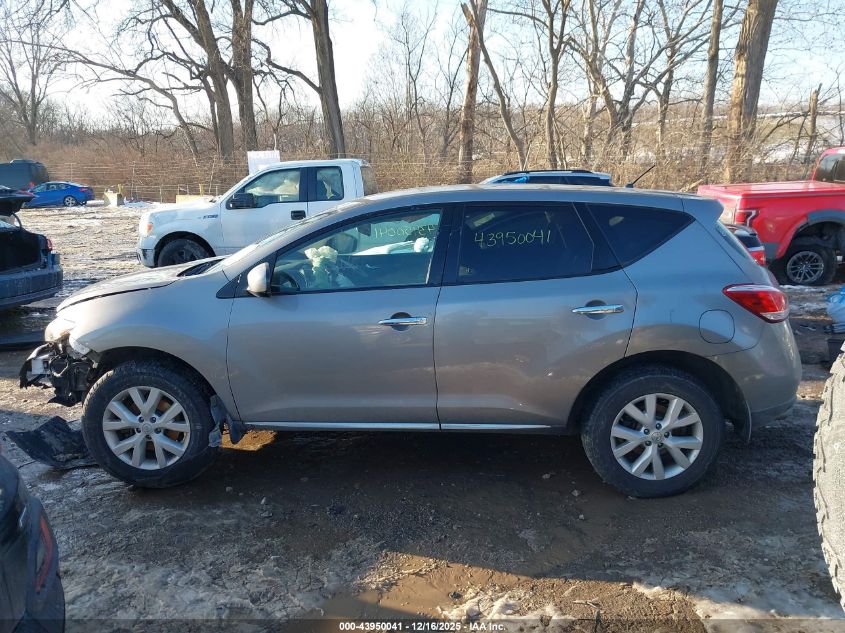 2011 Nissan Murano S VIN: JN8AZ1MW5BW164962 Lot: 43950041