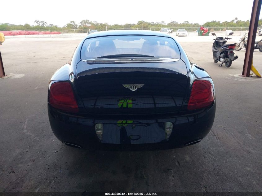 2005 Bentley Continental Gt VIN: SCBCR63WX5C029598 Lot: 43950042