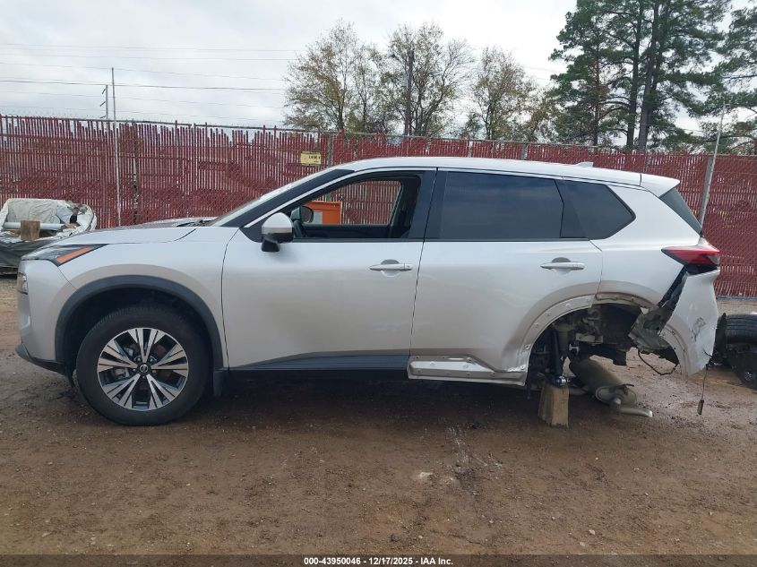 2021 Nissan Rogue Sv Fwd VIN: 5N1AT3BAXMC769947 Lot: 43950046