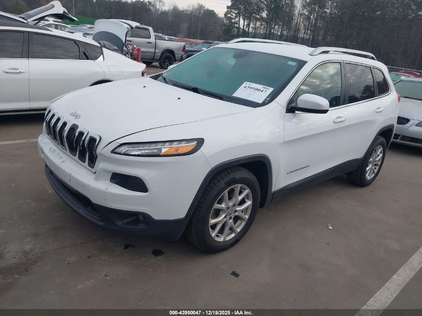 2018 Jeep Cherokee Latitude Plus Fwd VIN: 1C4PJLLB5JD590393 Lot: 43950047