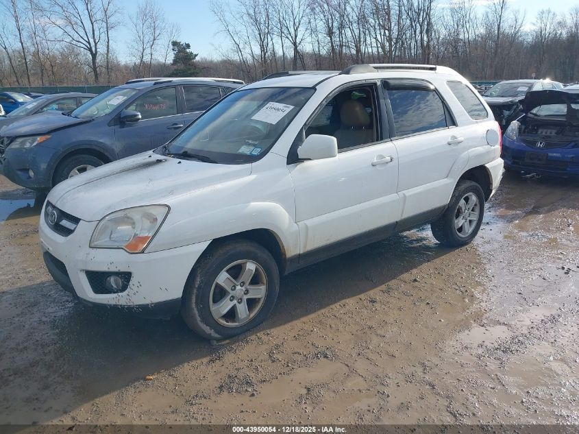 2009 Kia Sportage Ex V6 VIN: KNDJE723997619982 Lot: 43950054