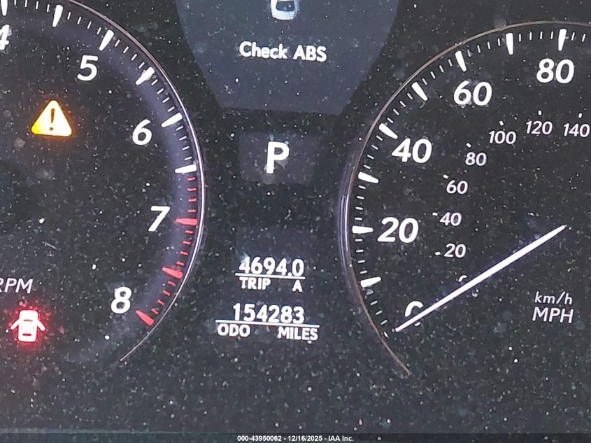 2008 Lexus Ls 460 VIN: JTHBL46FX85065079 Lot: 43950062