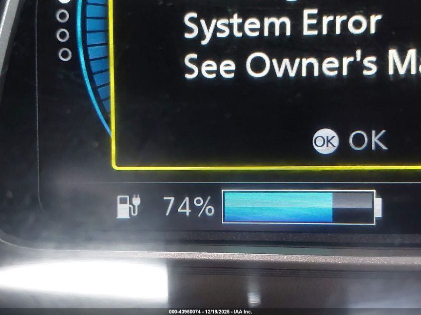 2019 Nissan Leaf Sl Plus VIN: 1N4BZ1CP1KC320027 Lot: 43950074