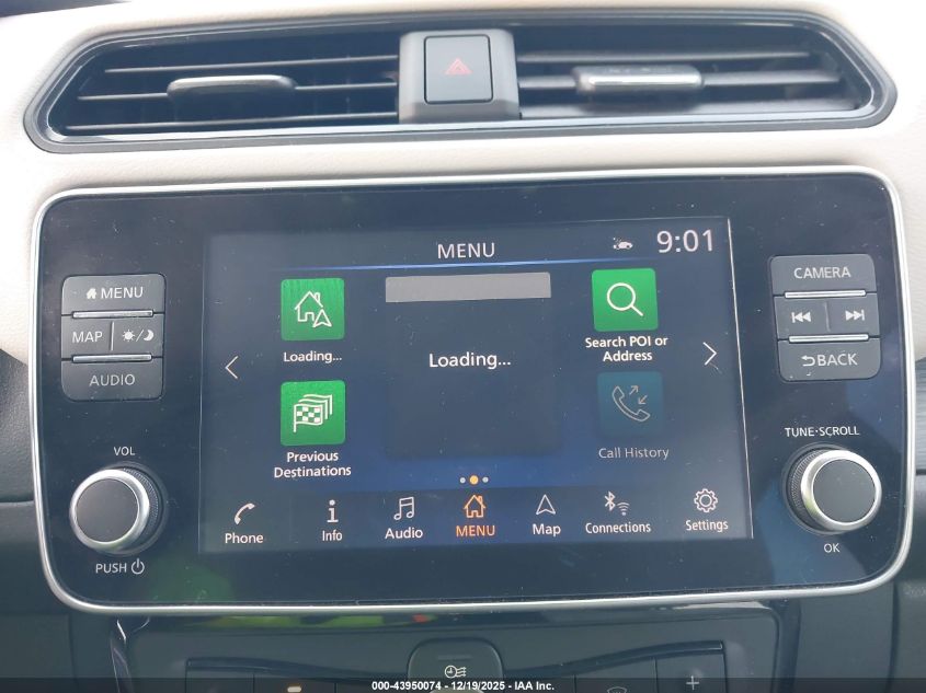 2019 Nissan Leaf Sl Plus VIN: 1N4BZ1CP1KC320027 Lot: 43950074