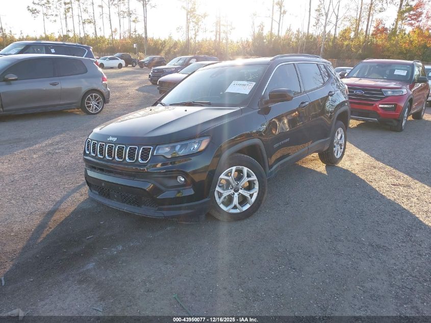 2025 Jeep Compass Latitude 4X4 VIN: 3C4NJDBN7ST542611 Lot: 43950077