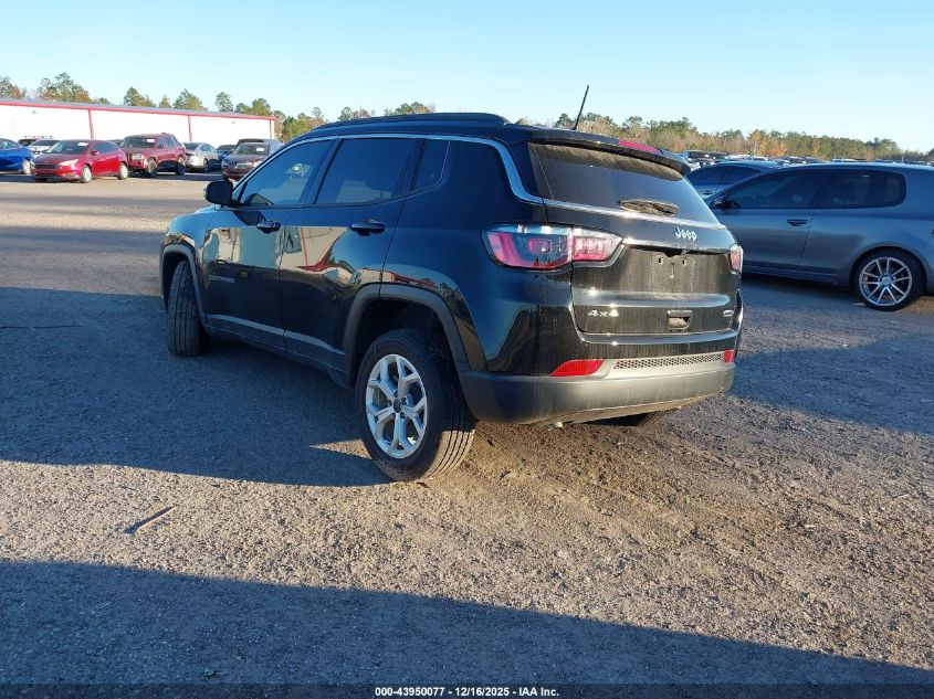 2025 Jeep Compass Latitude 4X4 VIN: 3C4NJDBN7ST542611 Lot: 43950077