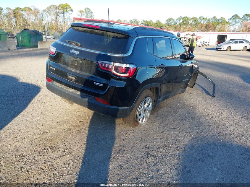 2025 Jeep Compass Latitude 4X4 VIN: 3C4NJDBN7ST542611 Lot: 43950077