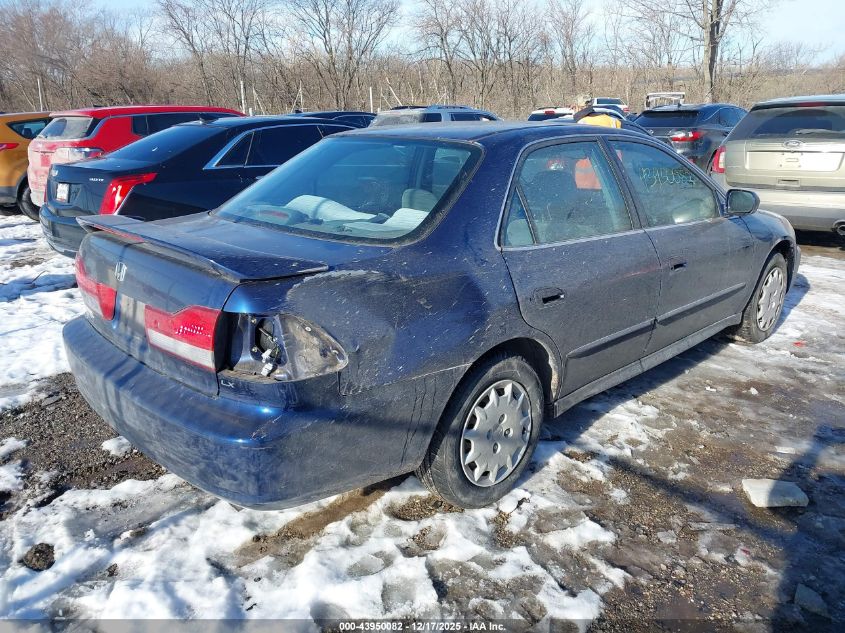 2001 Honda Accord 2.3 Lx VIN: 1HGCG564X1A111099 Lot: 43950082