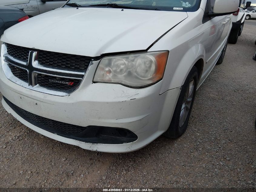 2013 Dodge Grand Caravan Sxt VIN: 2C4RDGCG7DR760337 Lot: 43950083
