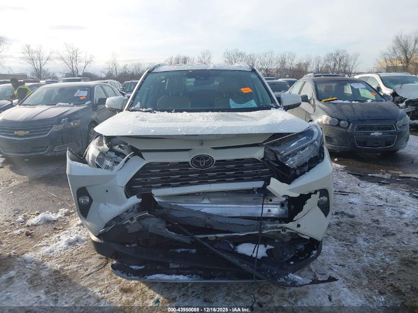 2021 Toyota Rav4 Limited VIN: 2T3N1RFV8MW145556 Lot: 43950088