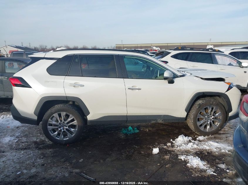 2021 Toyota Rav4 Limited VIN: 2T3N1RFV8MW145556 Lot: 43950088