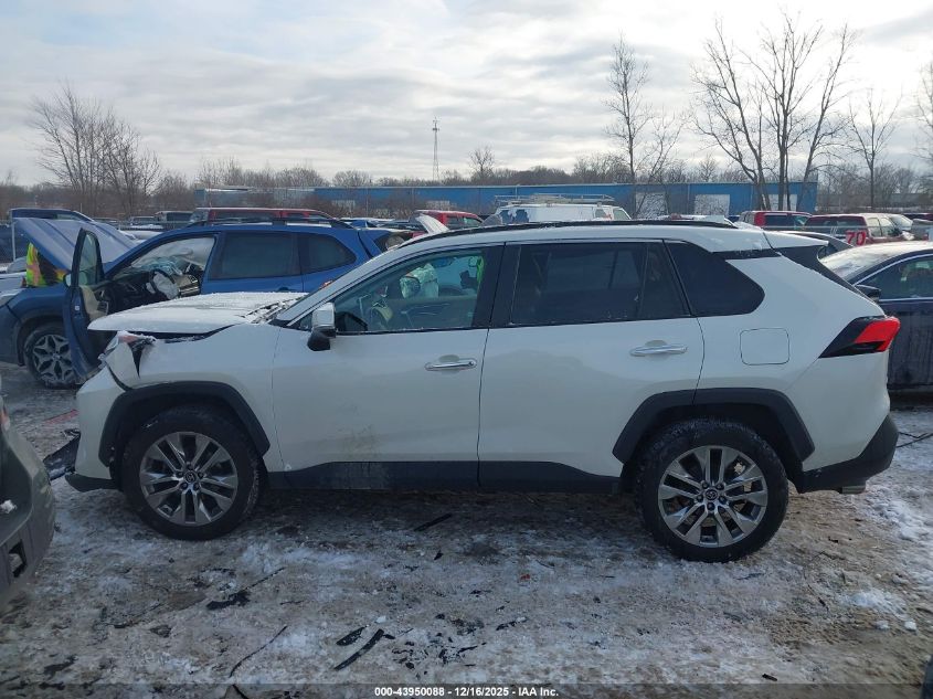 2021 Toyota Rav4 Limited VIN: 2T3N1RFV8MW145556 Lot: 43950088