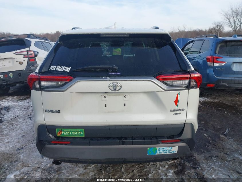 2021 Toyota Rav4 Limited VIN: 2T3N1RFV8MW145556 Lot: 43950088