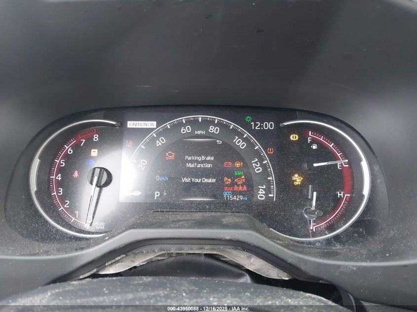 2021 Toyota Rav4 Limited VIN: 2T3N1RFV8MW145556 Lot: 43950088