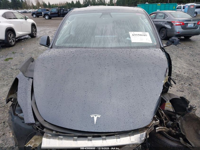 2021 Tesla Model Y Long Range Dual Motor All-Wheel Drive VIN: 5YJYGDEE8MF278193 Lot: 43950089