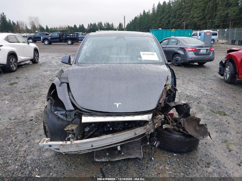 2021 Tesla Model Y Long Range Dual Motor All-Wheel Drive VIN: 5YJYGDEE8MF278193 Lot: 43950089