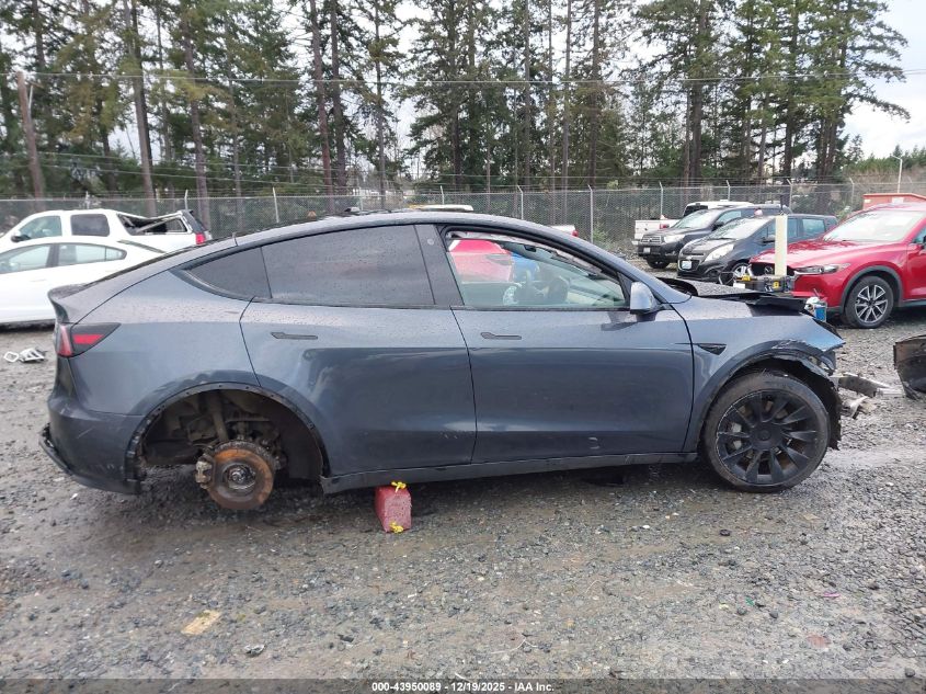 2021 Tesla Model Y Long Range Dual Motor All-Wheel Drive VIN: 5YJYGDEE8MF278193 Lot: 43950089