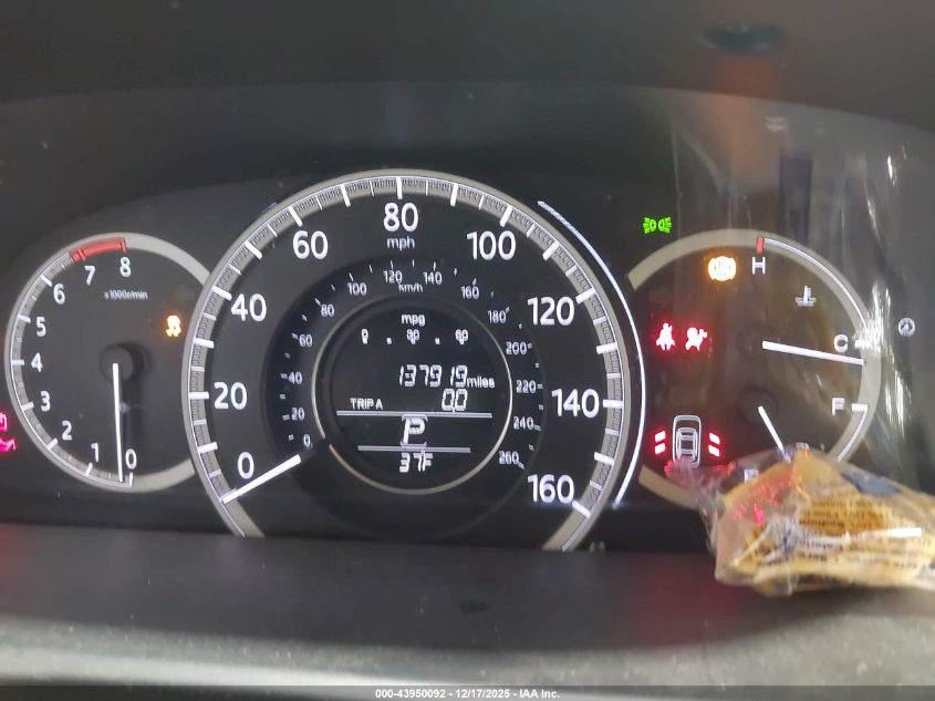 2013 Honda Accord Lx VIN: 1HGCR2F38DA144638 Lot: 43950092