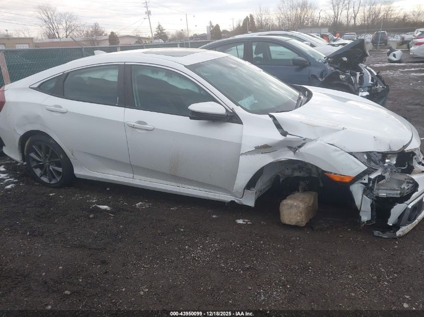 2020 Honda Civic Ex-L VIN: 19XFC1F73LE220448 Lot: 43950099