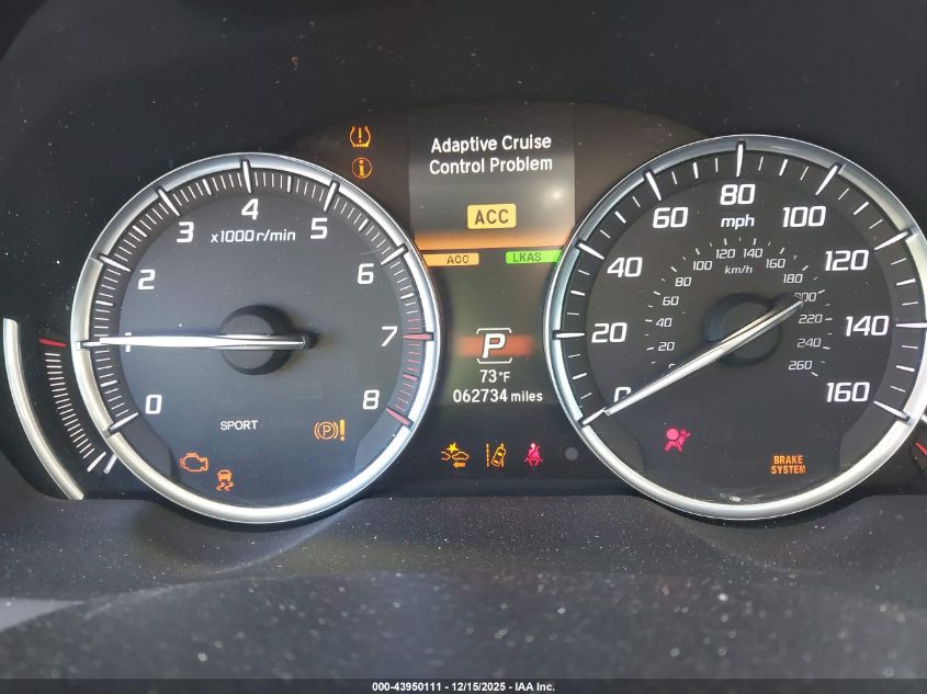 2018 Acura Tlx VIN: 19UUB2F31JA004922 Lot: 43950111