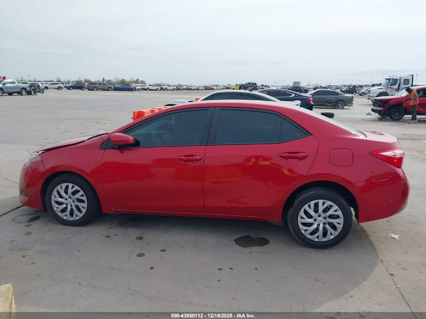 2018 Toyota Corolla Le VIN: 5YFBURHEXJP853000 Lot: 43950112