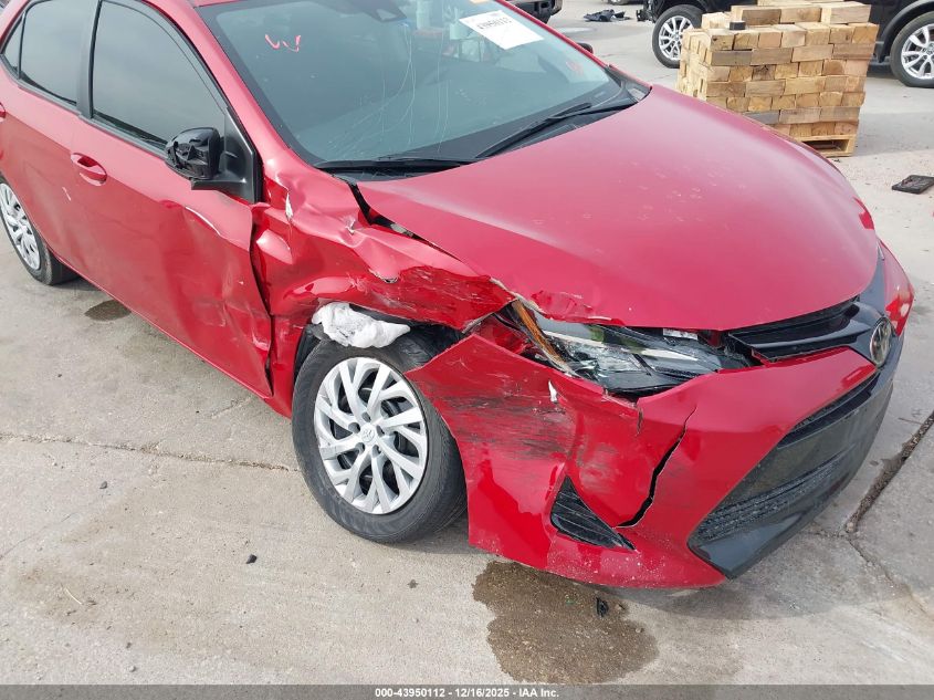 2018 Toyota Corolla Le VIN: 5YFBURHEXJP853000 Lot: 43950112