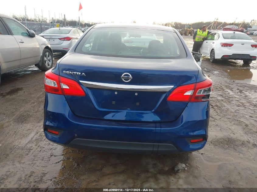 2018 Nissan Sentra S VIN: 3N1AB7AP2JY205672 Lot: 43950114