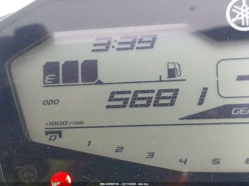 2020 Yamaha Mt07 VIN: JYARM27E7LA006560 Lot: 43950116