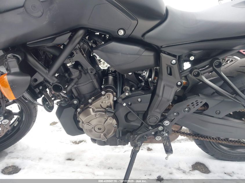 2020 Yamaha Mt07 VIN: JYARM27E7LA006560 Lot: 43950116