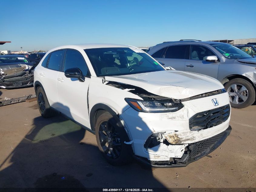 2025 Honda Hr-V Awd Sport VIN: 3CZRZ2H53SM752178 Lot: 43950117