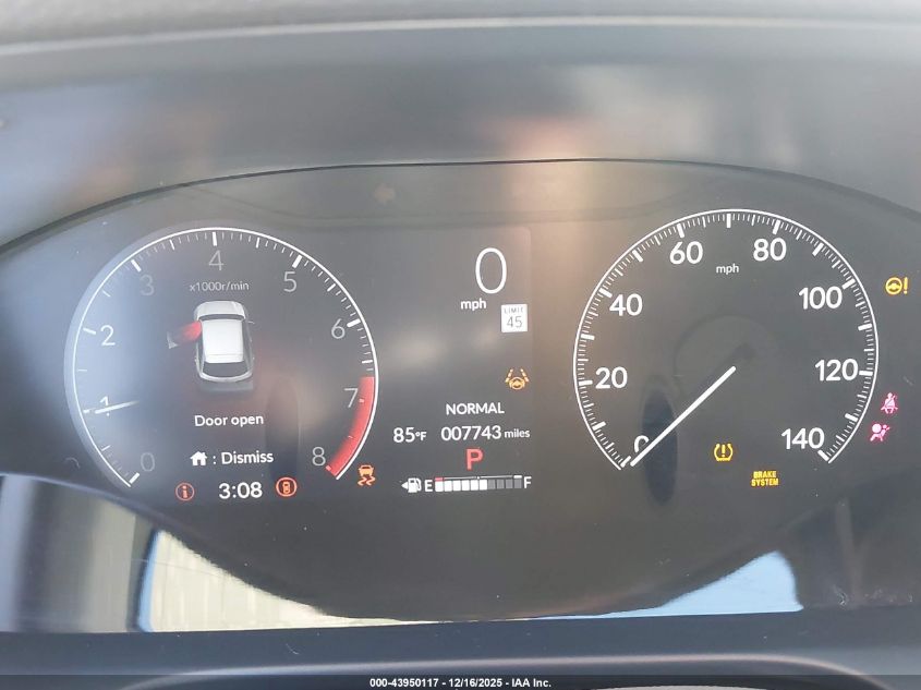 2025 Honda Hr-V Awd Sport VIN: 3CZRZ2H53SM752178 Lot: 43950117