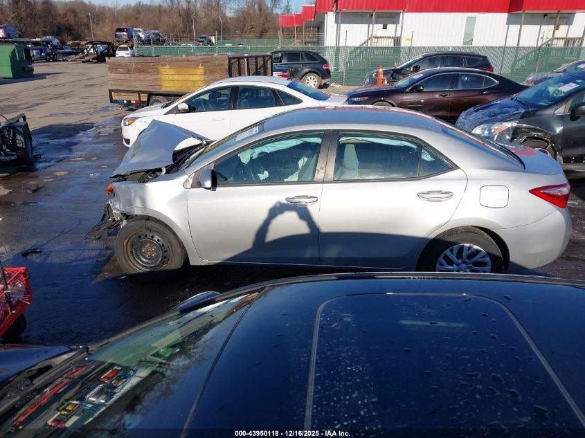 2017 Toyota Corolla Le VIN: 2T1BURHE0HC877588 Lot: 43950118