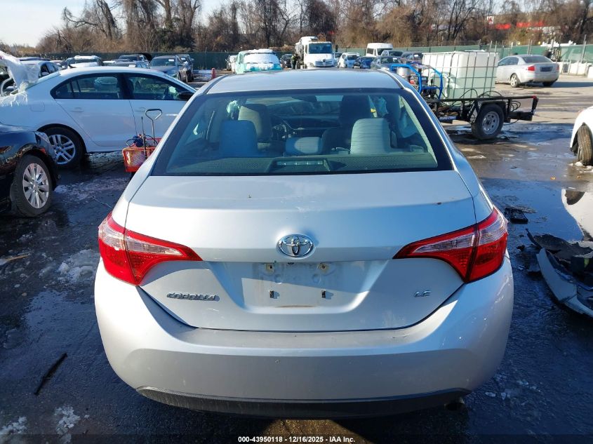 2017 Toyota Corolla Le VIN: 2T1BURHE0HC877588 Lot: 43950118