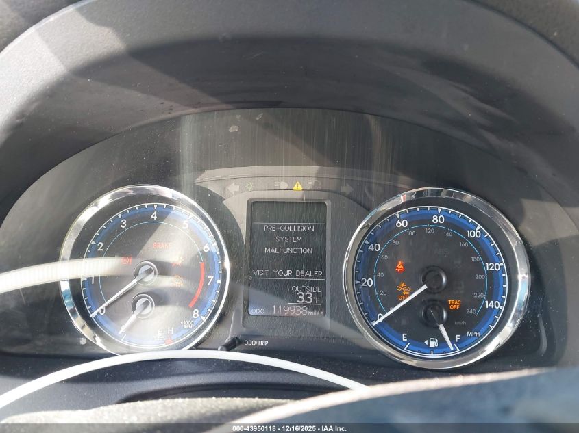 2017 Toyota Corolla Le VIN: 2T1BURHE0HC877588 Lot: 43950118