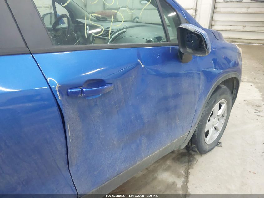 2015 Chevrolet Trax 1Ls VIN: KL7CJPSB1FB085829 Lot: 43950127