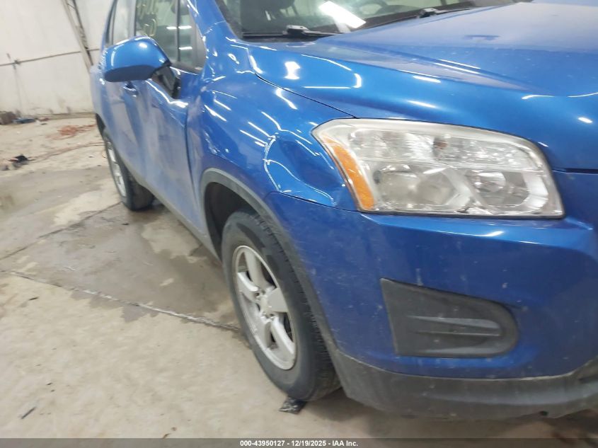 2015 Chevrolet Trax 1Ls VIN: KL7CJPSB1FB085829 Lot: 43950127