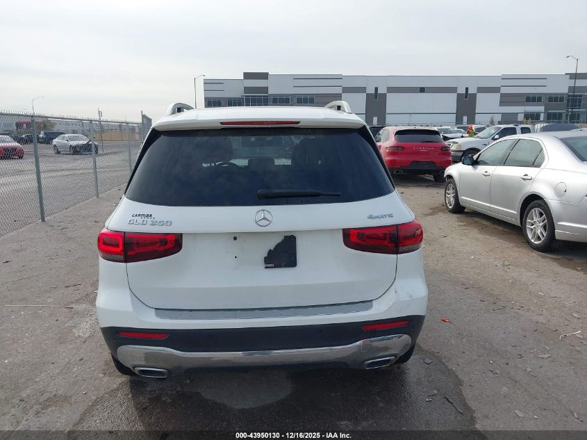 2020 Mercedes-Benz Glb 250 4Matic VIN: W1N4M4HB0LW014574 Lot: 43950130