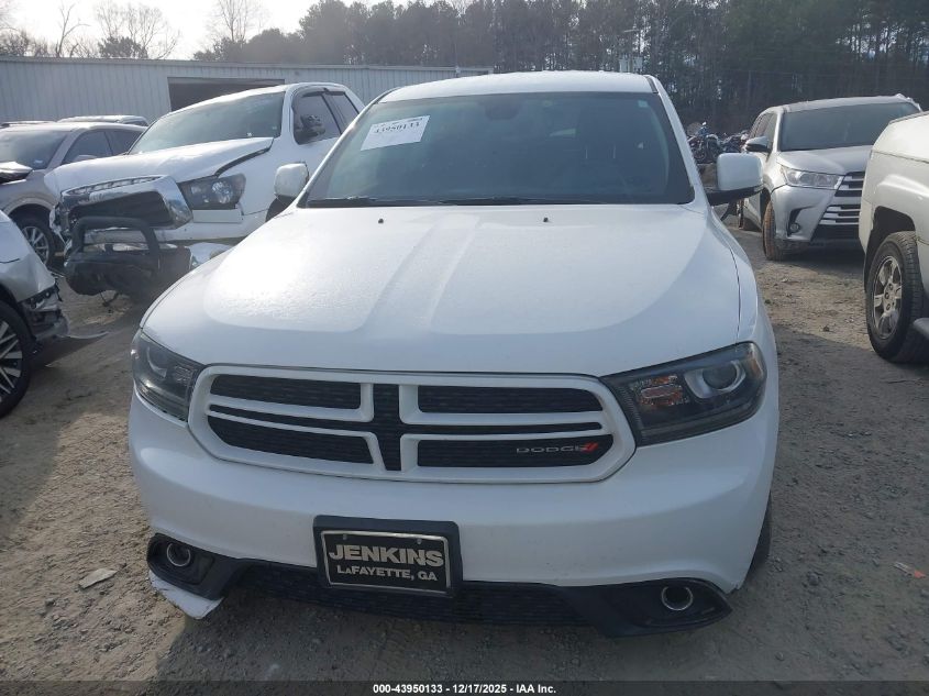 2017 Dodge Durango Gt Rwd VIN: 1C4RDHDG1HC869573 Lot: 43950133