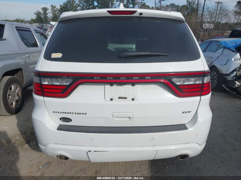 2017 Dodge Durango Gt Rwd VIN: 1C4RDHDG1HC869573 Lot: 43950133