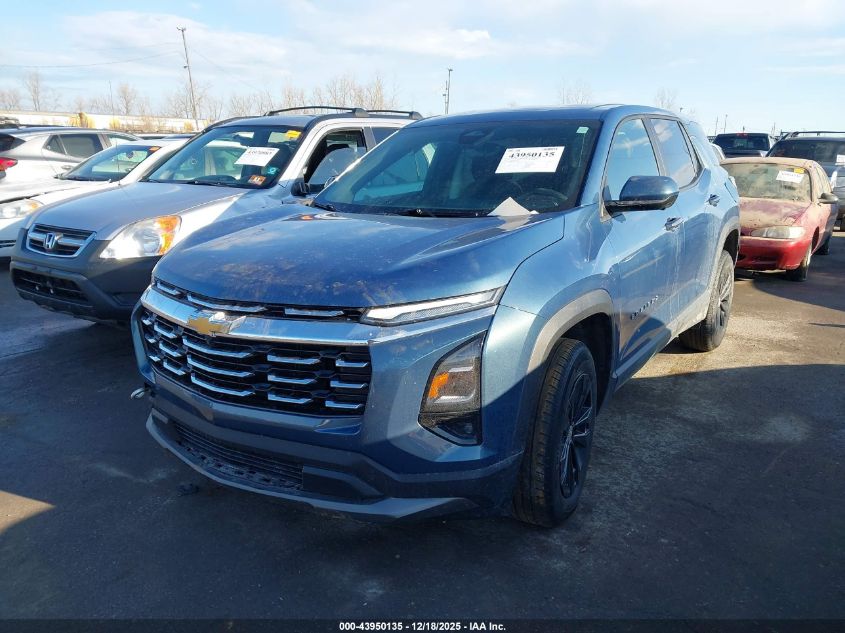 2025 Chevrolet Equinox Awd Lt VIN: 3GNAXPEG3SL117325 Lot: 43950135