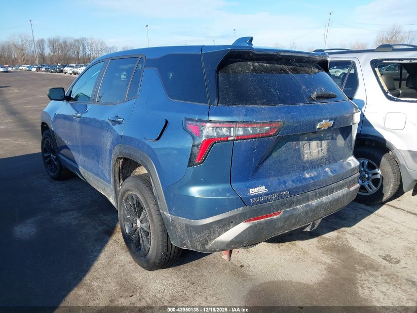 2025 Chevrolet Equinox Awd Lt VIN: 3GNAXPEG3SL117325 Lot: 43950135