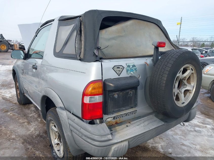 2001 Chevrolet Tracker Zr2 VIN: 2CNBJ78C016938839 Lot: 43950136