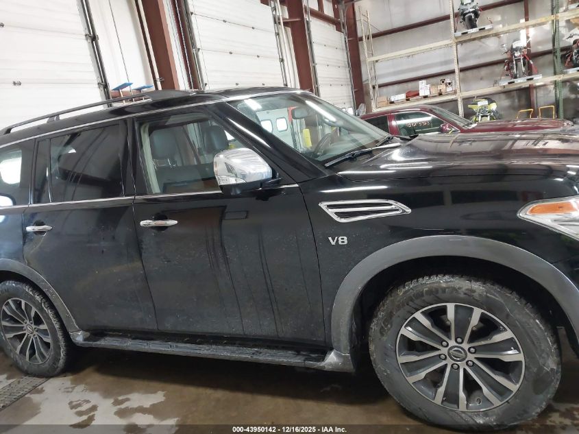 2020 Nissan Armada Sl 4Wd VIN: JN8AY2NC4LX519791 Lot: 43950142