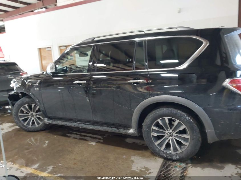 2020 Nissan Armada Sl 4Wd VIN: JN8AY2NC4LX519791 Lot: 43950142