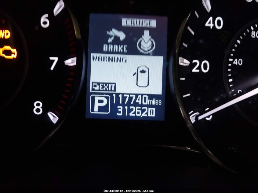 2020 Nissan Armada Sl 4Wd VIN: JN8AY2NC4LX519791 Lot: 43950142