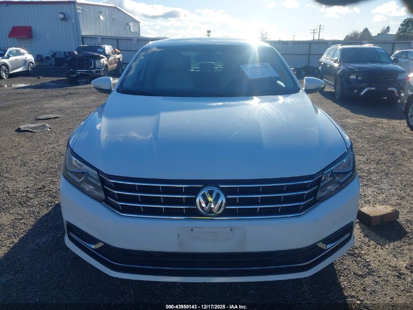 2017 Volkswagen Passat 1.8T Se VIN: 1VWBT7A34HC069539 Lot: 43950143