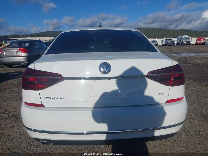 2017 Volkswagen Passat 1.8T Se VIN: 1VWBT7A34HC069539 Lot: 43950143
