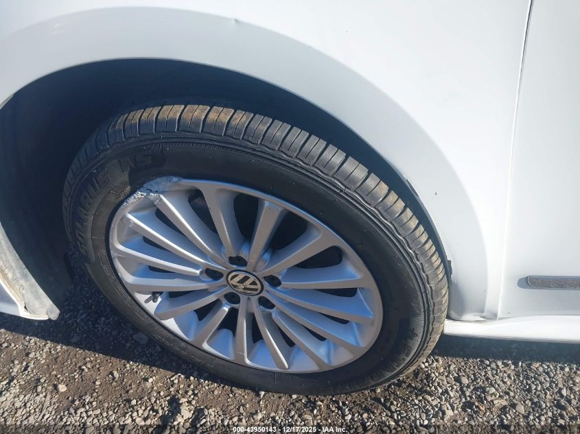 2017 Volkswagen Passat 1.8T Se VIN: 1VWBT7A34HC069539 Lot: 43950143